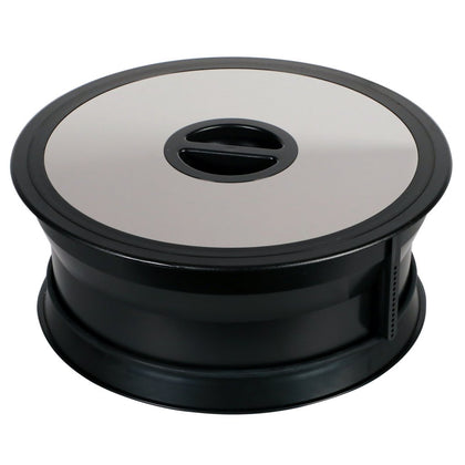 Vide-déchets MSA B5013 noir et inox Ø 295 mm