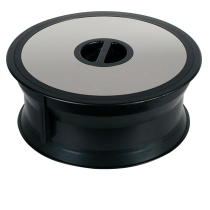 Vide-déchets MSA B4013 noir et inox Ø 295 mm