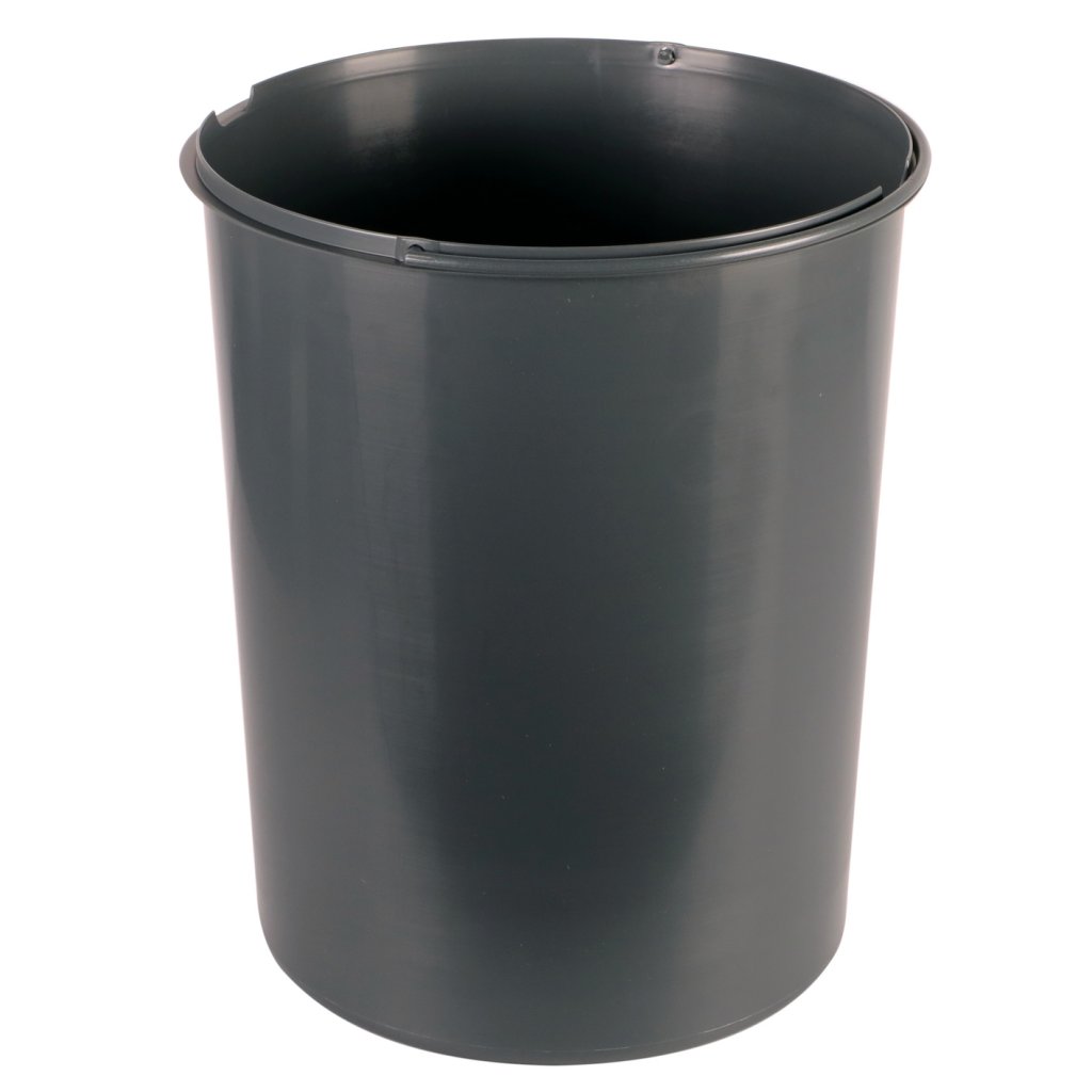 Vide-déchets noir version seau de 13L de diamètre 295mm