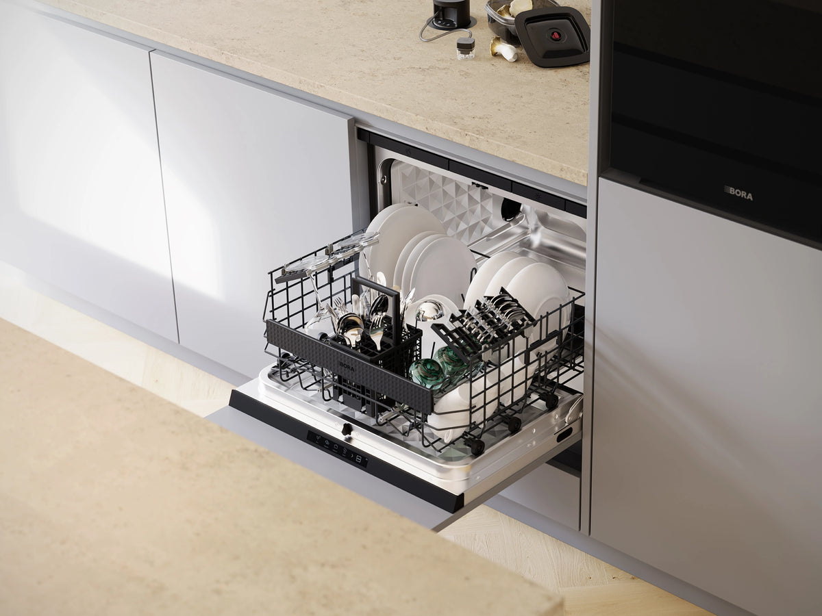 BORA Dish – Lave-vaisselle ultra-rapide avec séchage intégré