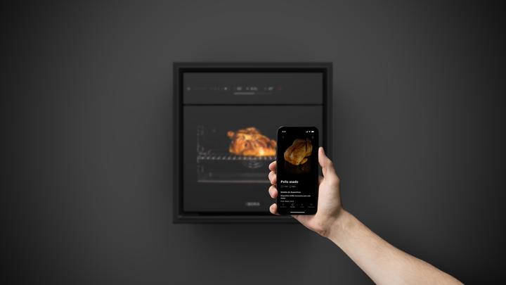 BORA Oven Steam – Four combiné vapeur avec BORA Assist