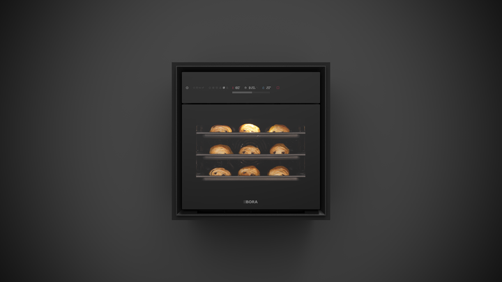 BORA Oven Steam – Four combiné vapeur avec BORA Assist