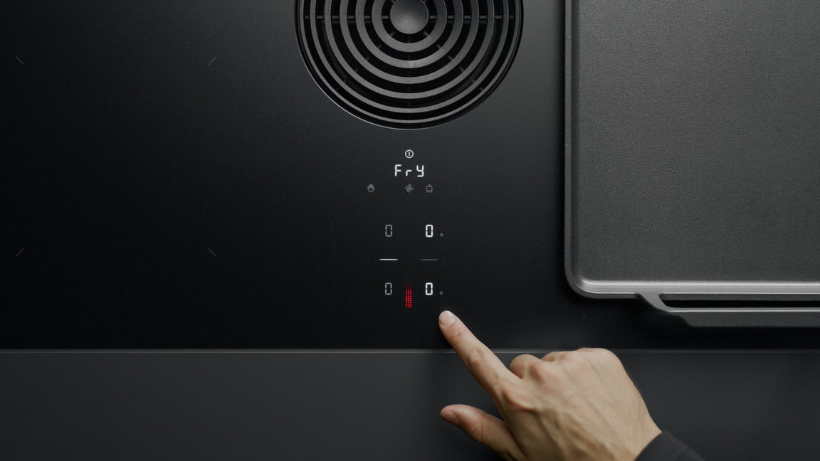 Activation de la fonction Fry sur la commande tactile sControl+ du BORA M Pure