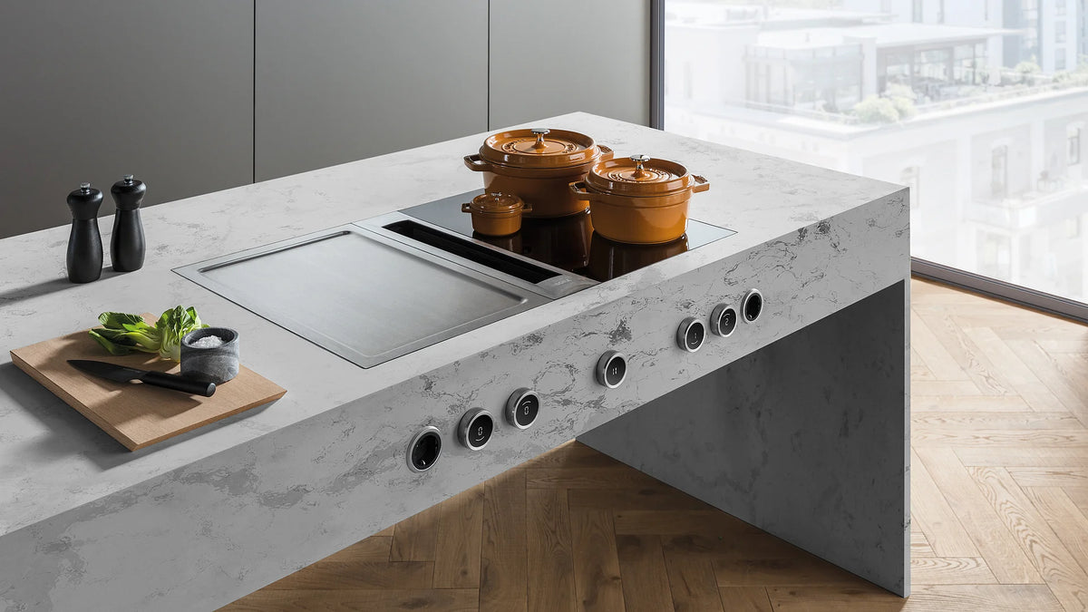 BORA Professional 3.0 PKAS3FIT – Set teppanyaki et induction à zones continues