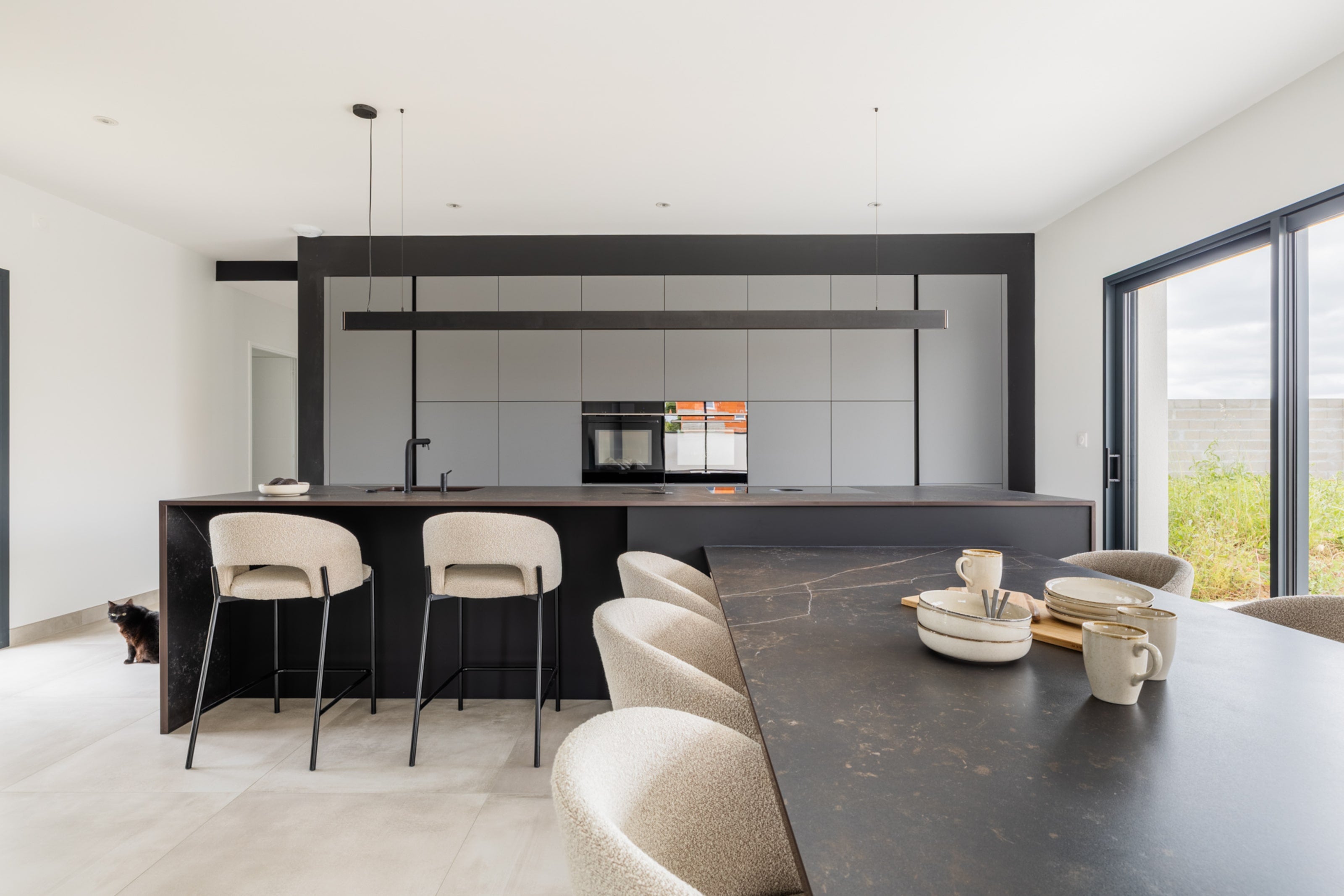 cuisine grise dekton kelya