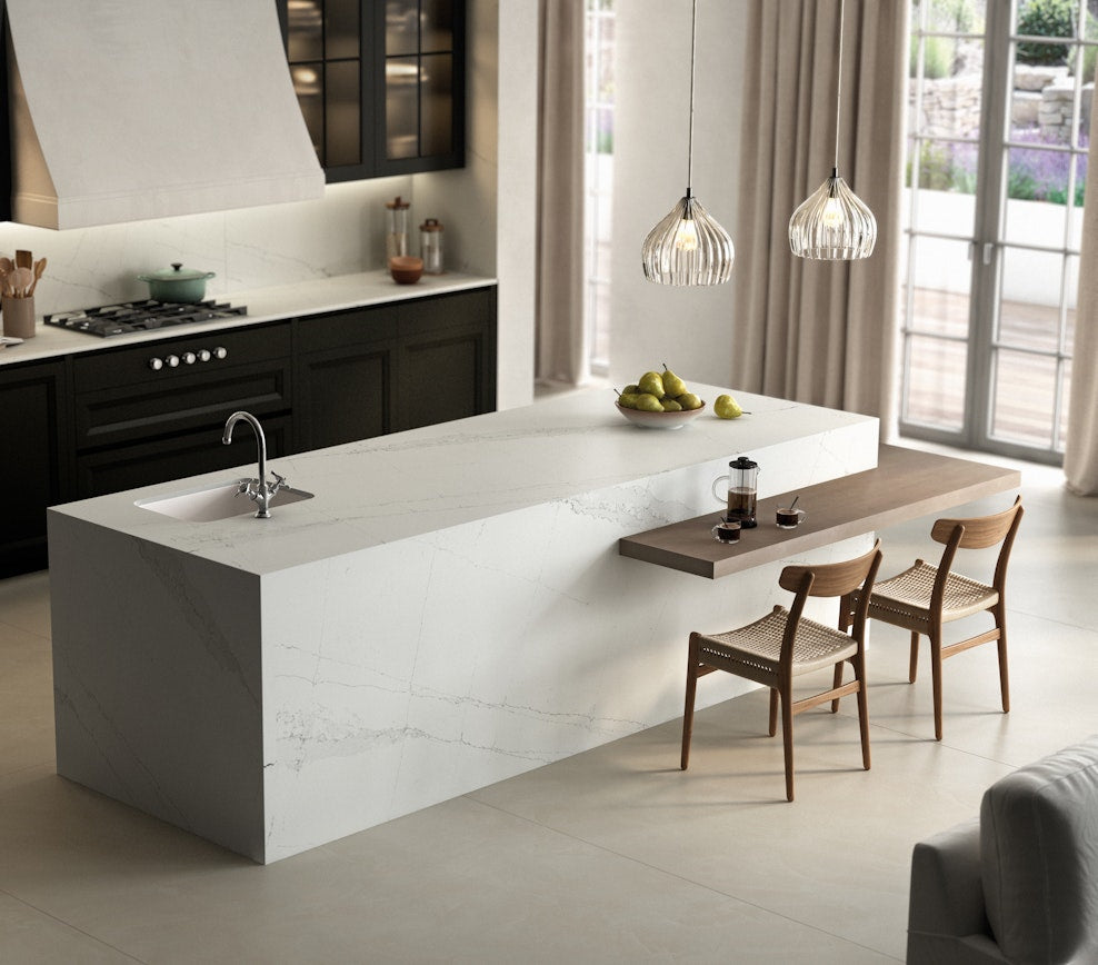 Revêtement de sol et mural en Silestone Ethereal Dusk (en m²)