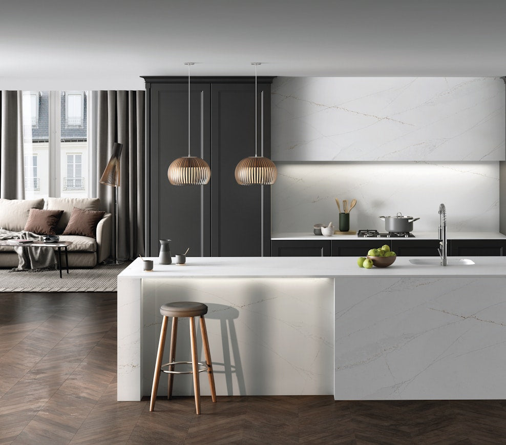 Revêtement de sol et mural en Silestone Ethereal Glow (en m²)