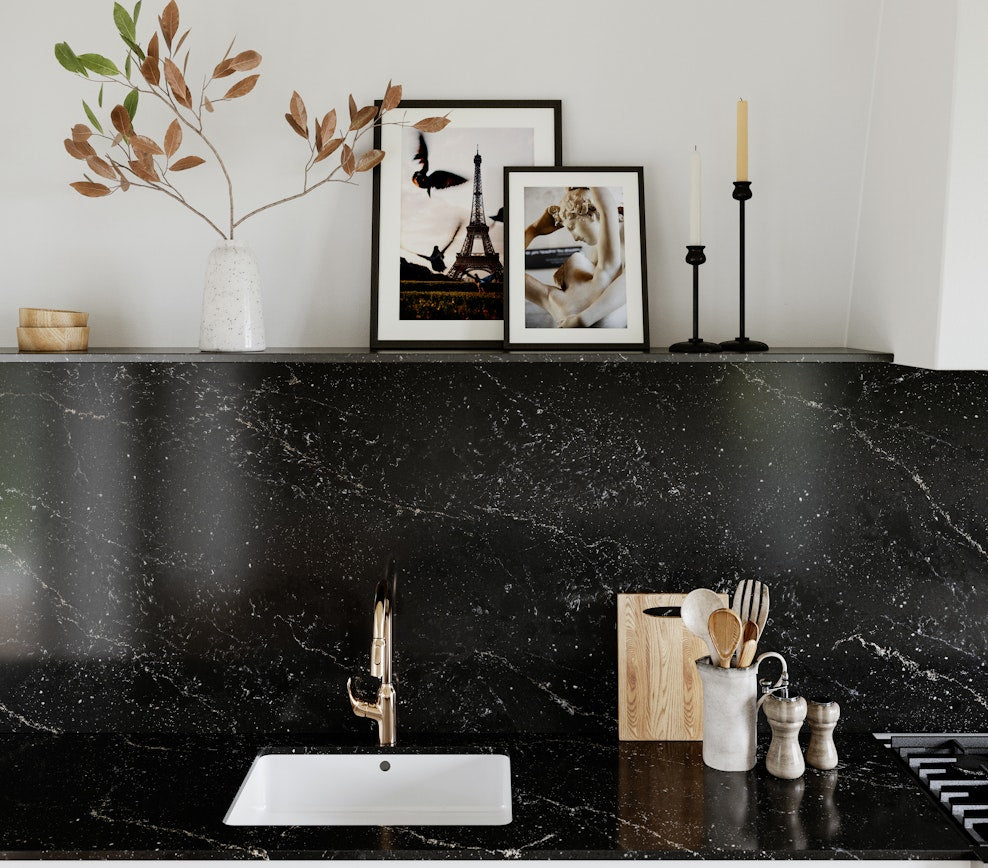 Revêtement de sol et mural en Silestone Romantic Ash (en m²)