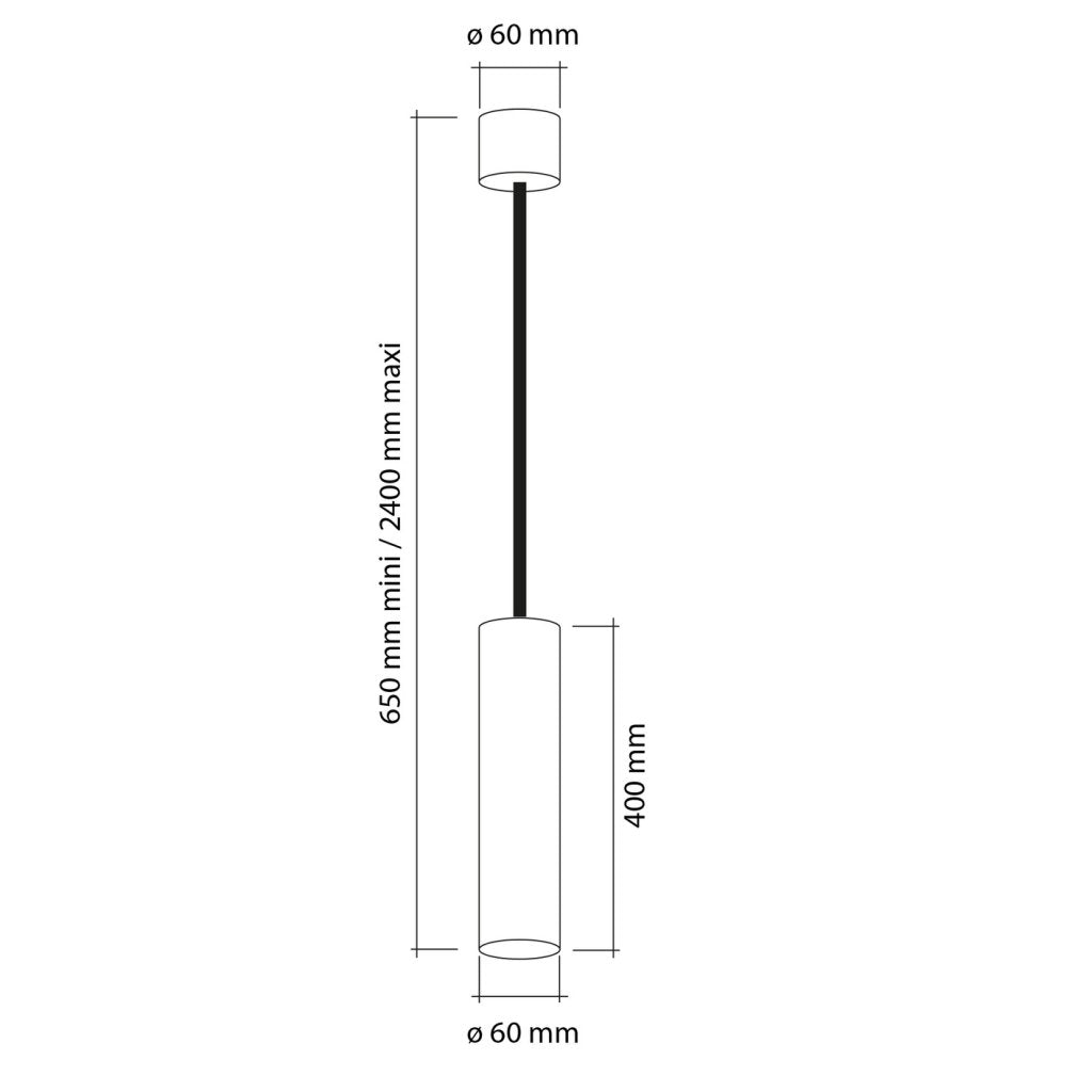 Suspension ROLLER-Finition or bruni-Diamètre 6cm