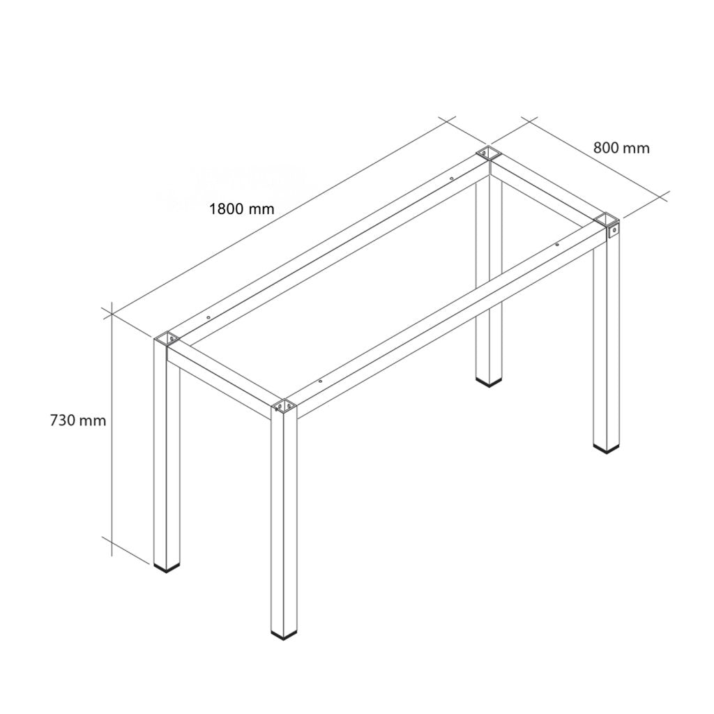 Kit K180N - table montée en situation