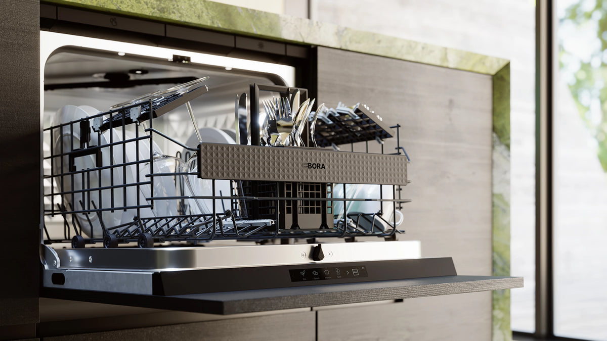 BORA Dish – Lave-vaisselle ultra-rapide avec séchage intégré