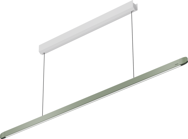 Horizon - Lampe à suspension fix (vert mousse)