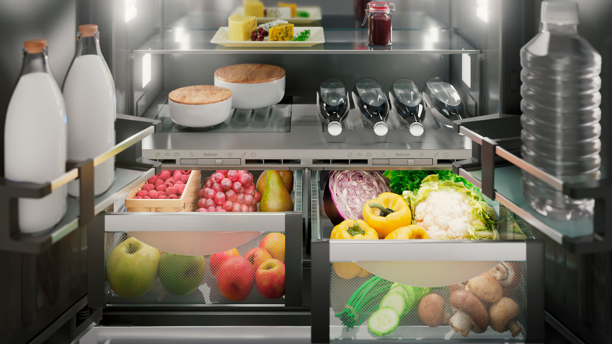 Fruits, légumes, viandes : plus frais, plus longtemps.