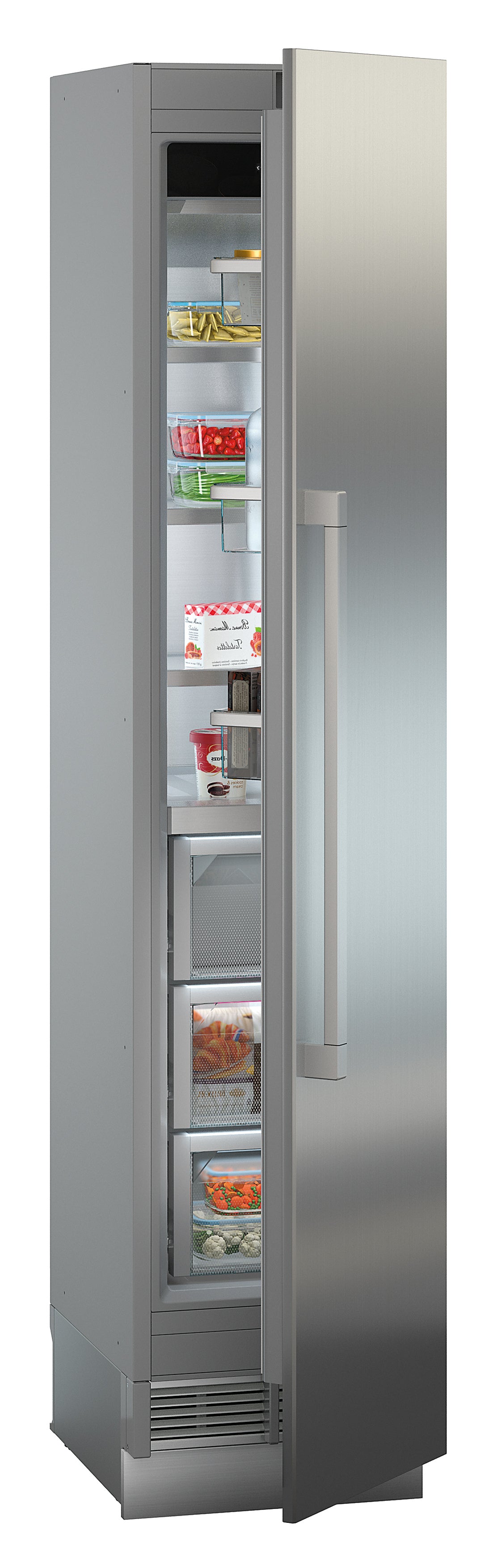 Congélateur Liebherr Monolith EFNei 9470, porte entrouverte