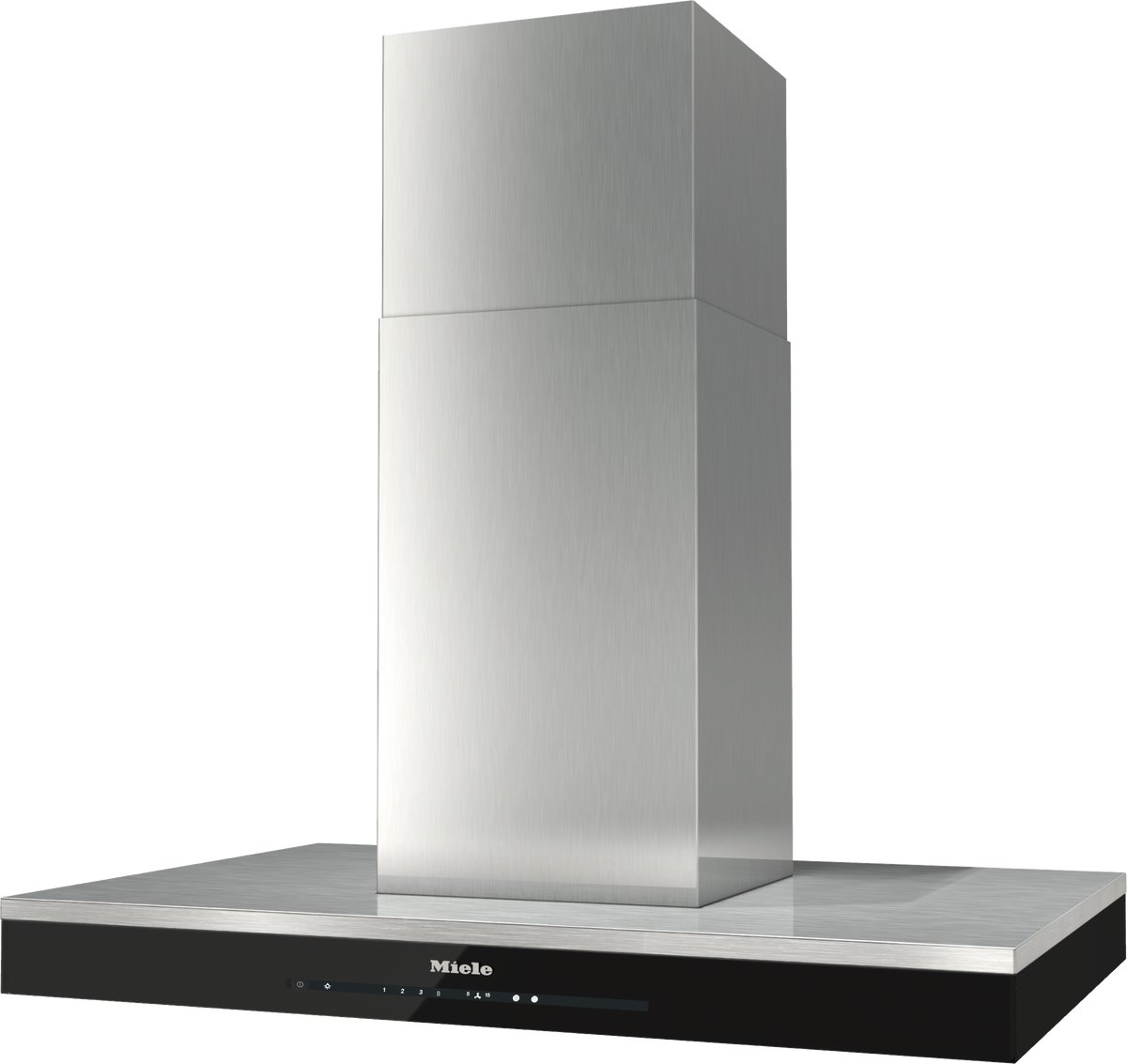 Hotte îlot Miele DA 6698 D Puristic, finition Inox