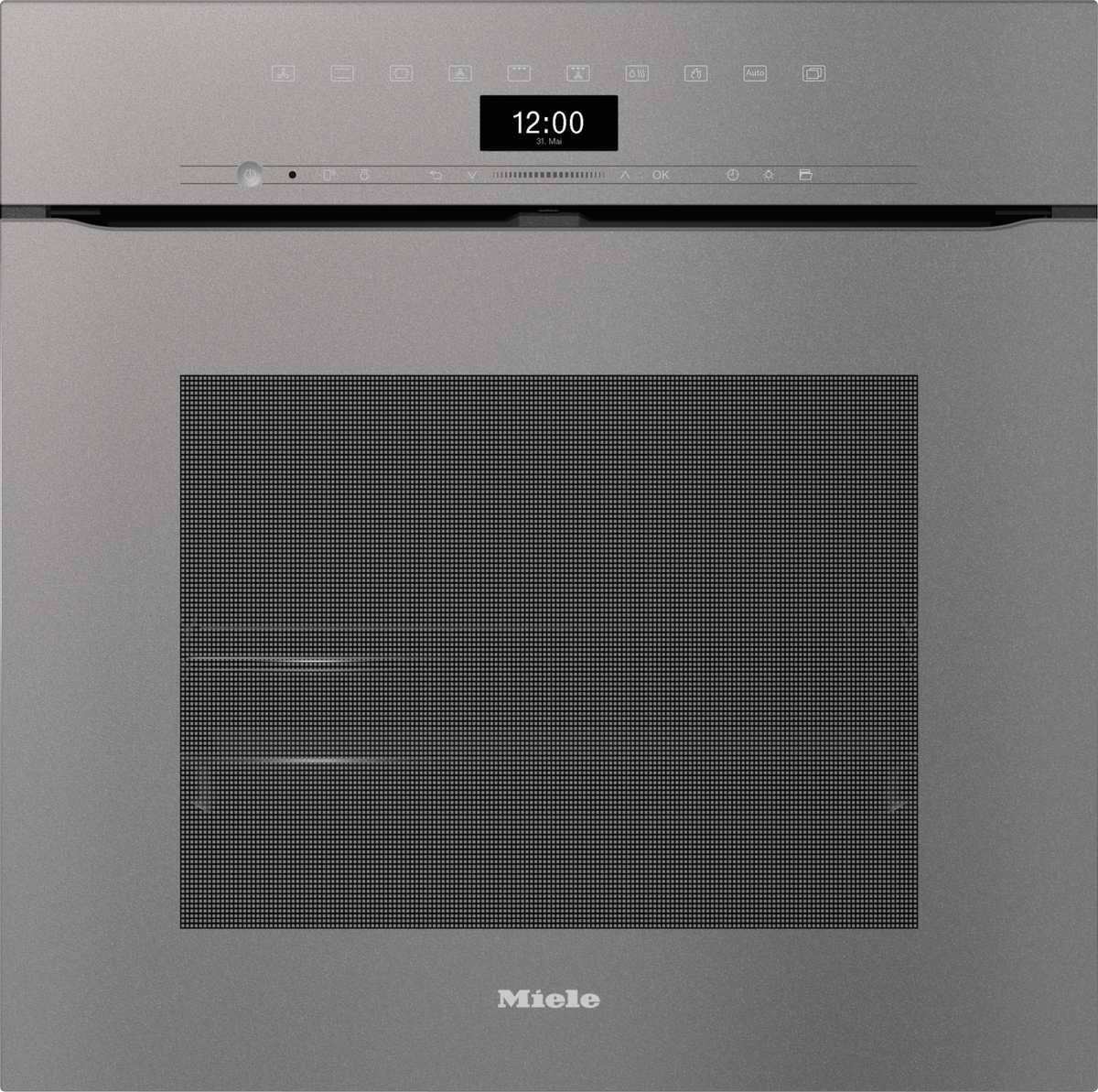Four sans poignée Miele H 7464 BPX, finition Gris graphite PearlFinish