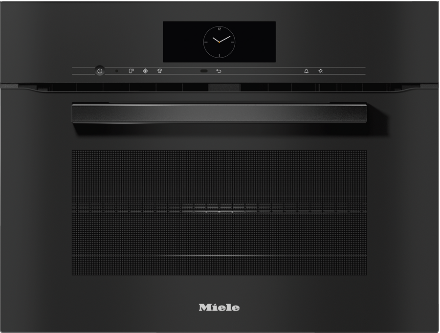 Four compact combiné micro-ondes H 7840 BM Noir Obsidien