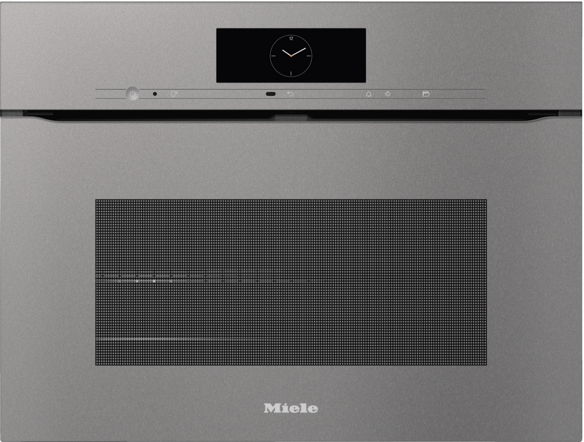 Four compact sans poignée Miele H 7840 BPX, finition Gris graphite PearlFinish
