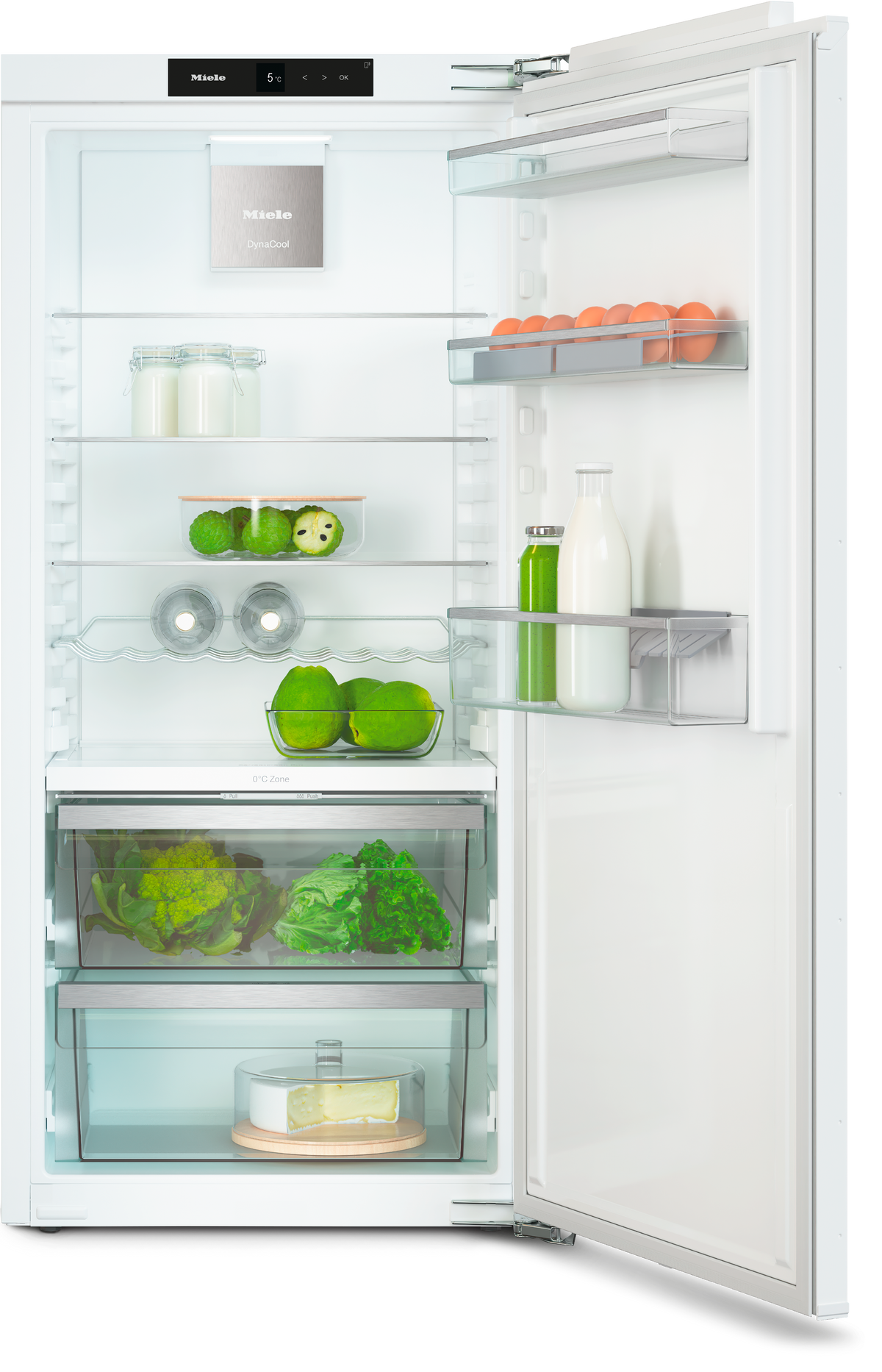 Réfrigérateur encastrable Miele K 7343 D pour niche de 122 cm