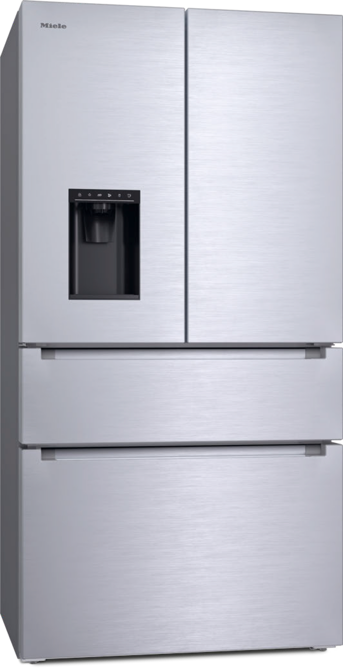 Combiné réfrigérateur-congélateur French Door Miele KFFD 6765, finition Inox/CleanSteel antitrace