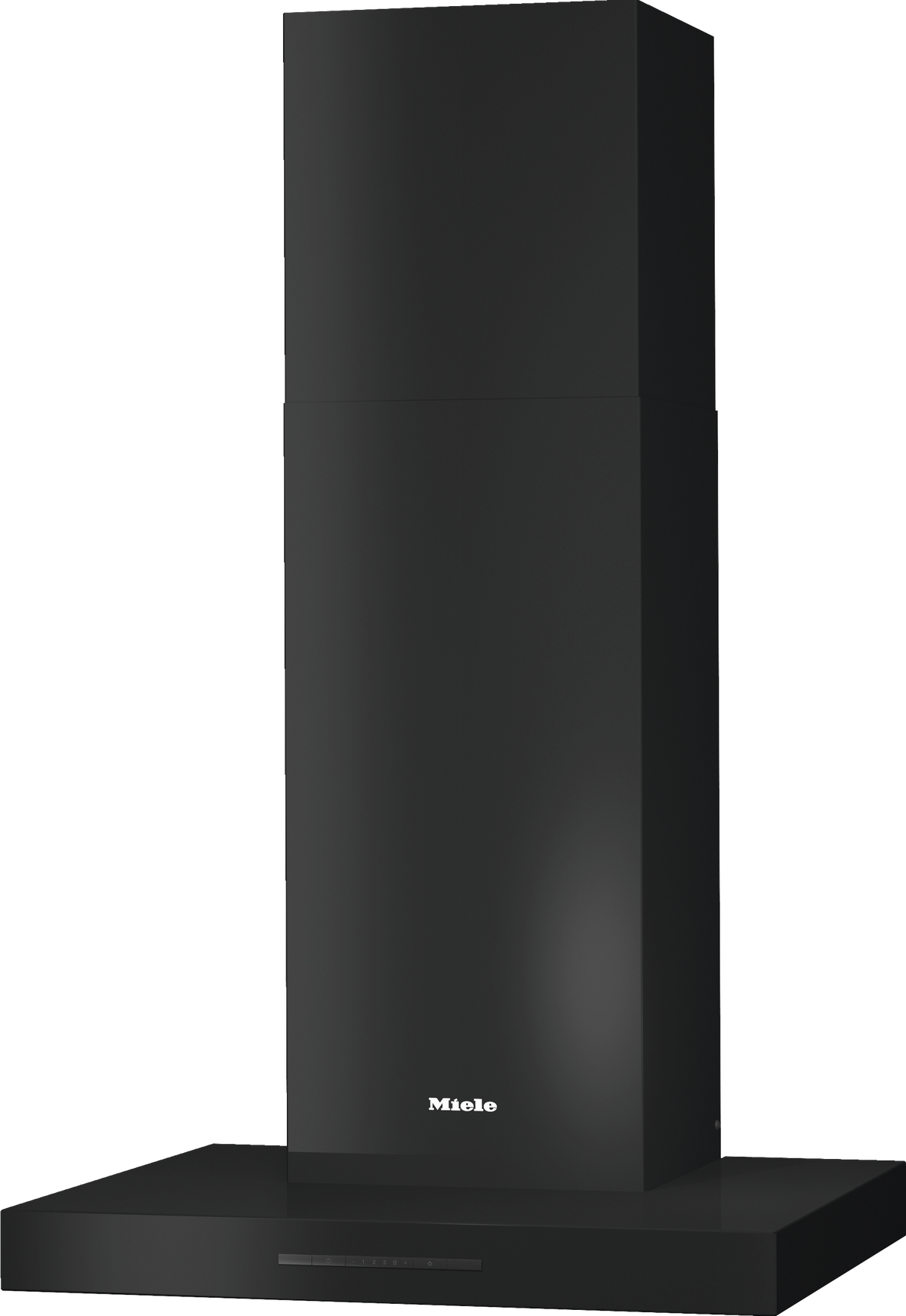 Hotte murale Miele PUR 68 W, finition Noir mat