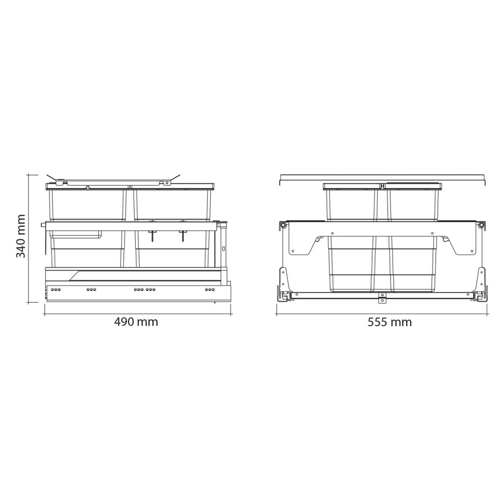 Aménagement MSA 4626 rangement produits ménagers