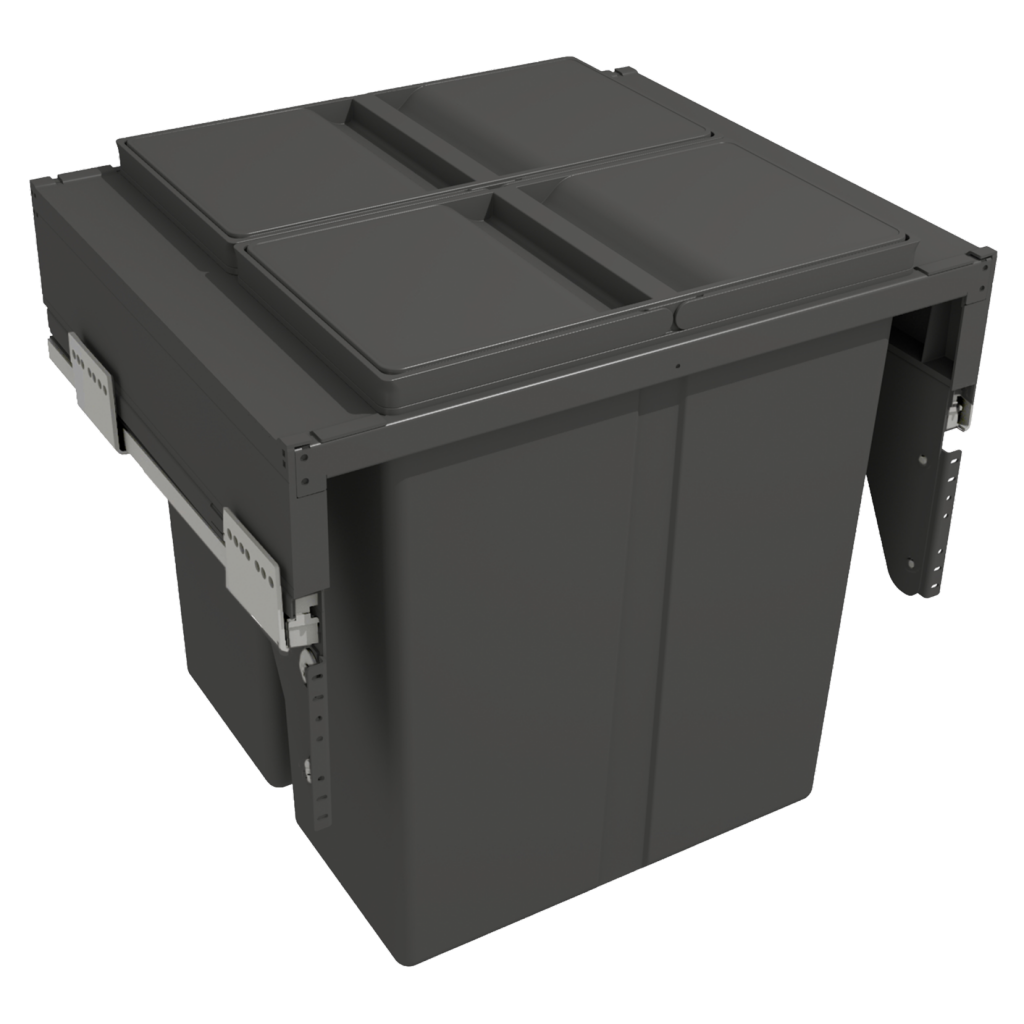 Poubelle grande capacité 2 seaux 80 L (5860), vue principale