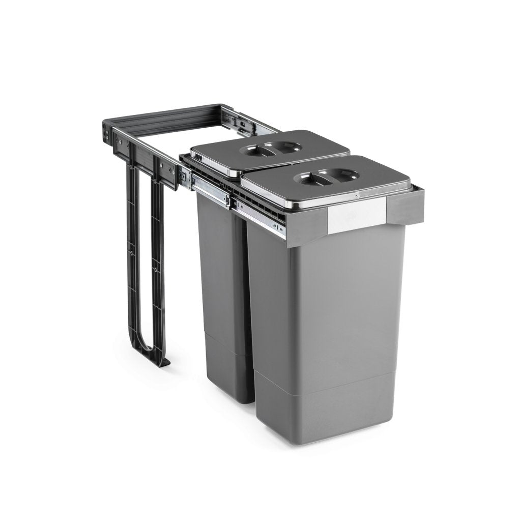 Poubelle sous-évier MSA 9074 deux seaux 26 L