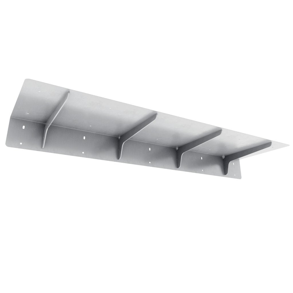 Prolongateur de plan de travail et de snack 'PLAK' - 950x250mm - Finition inox brossé AISI 304