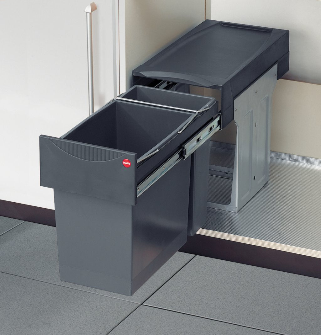Poubelle MSA B351 installée meuble 300 mm