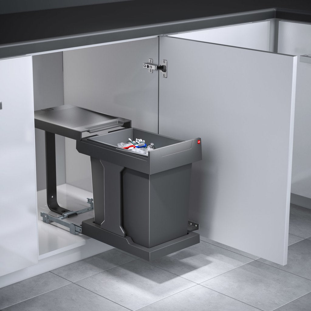 Poubelle MSA B363 seau 20 L ouverture automatique