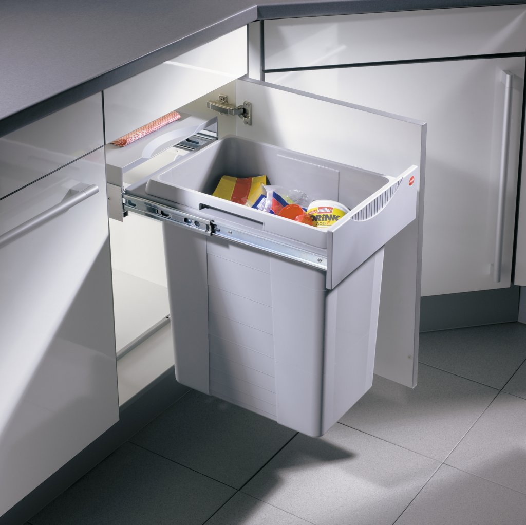 Poubelle MSA B366 couvercle plastique rigide