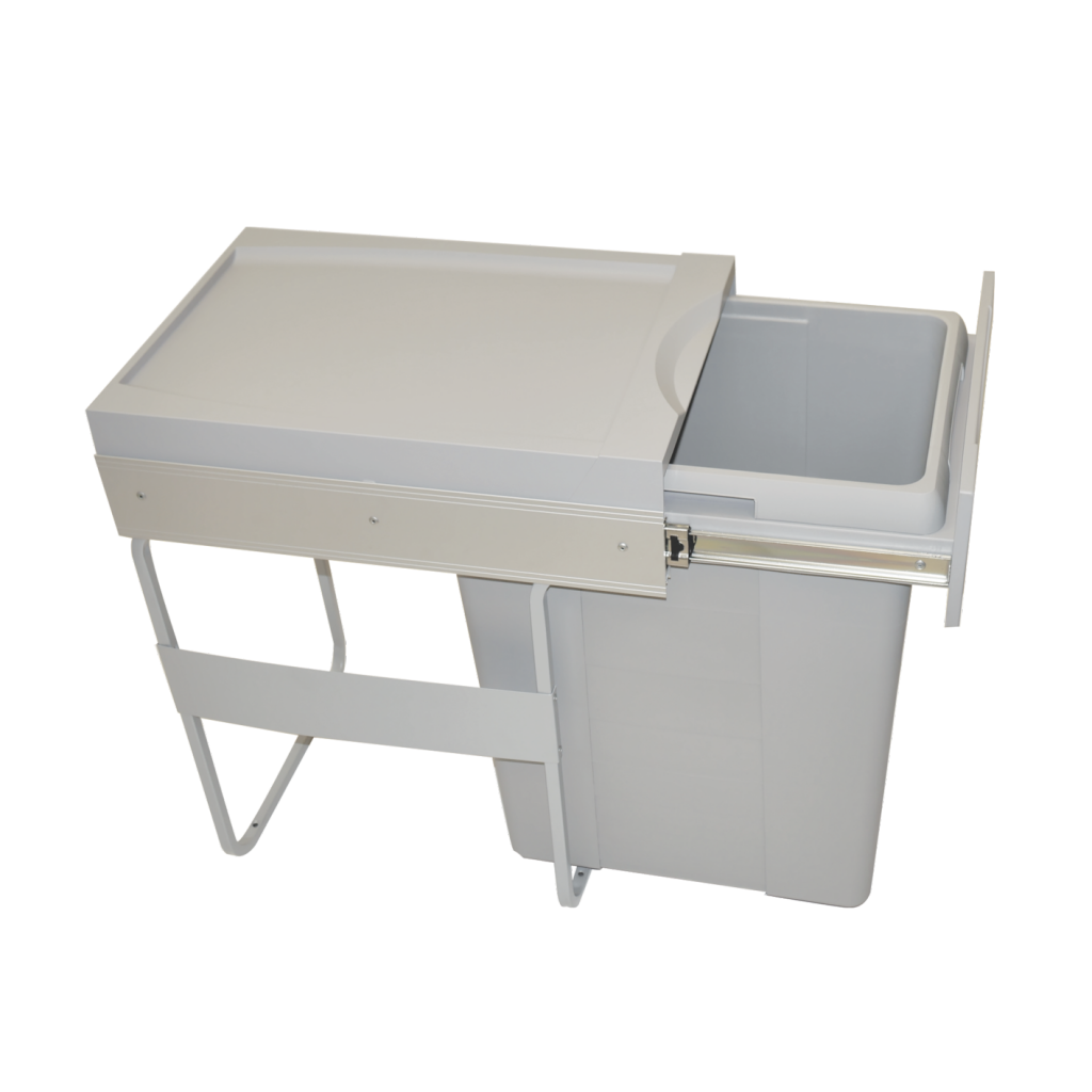 Poubelle MSA B366 fixation fond de meuble