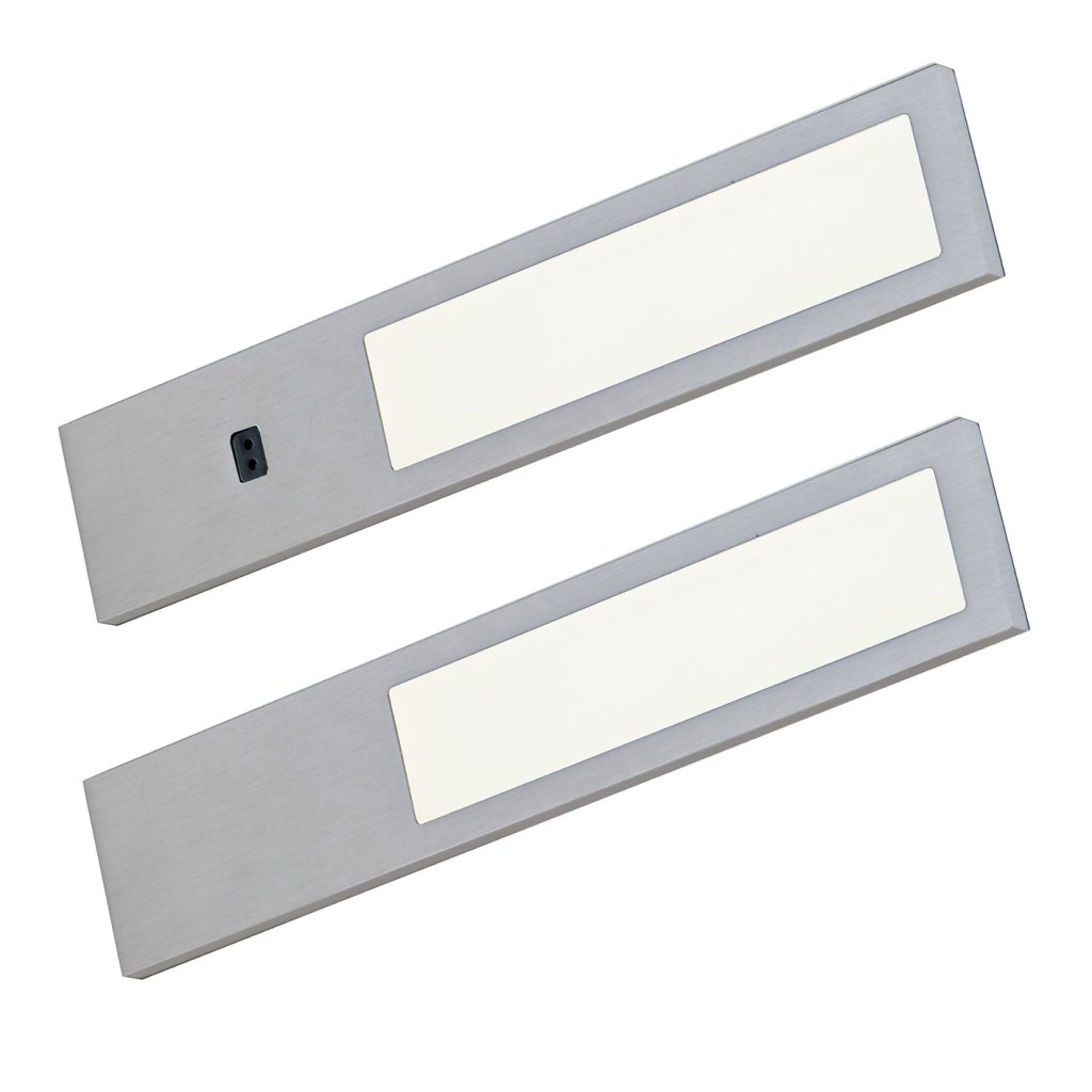 Kit 2 profils LED extra-plats alu MSA 3,8 W 4000 K