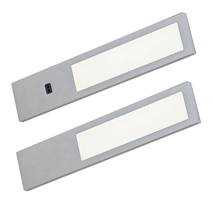 Kit 2 profils LED extra-plats alu MSA 3,8 W 4000 K