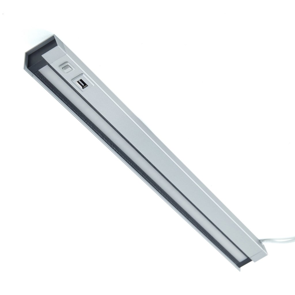 Réglette LED INSERT USB 500 mm alu MSA 5,4 W 4000 K