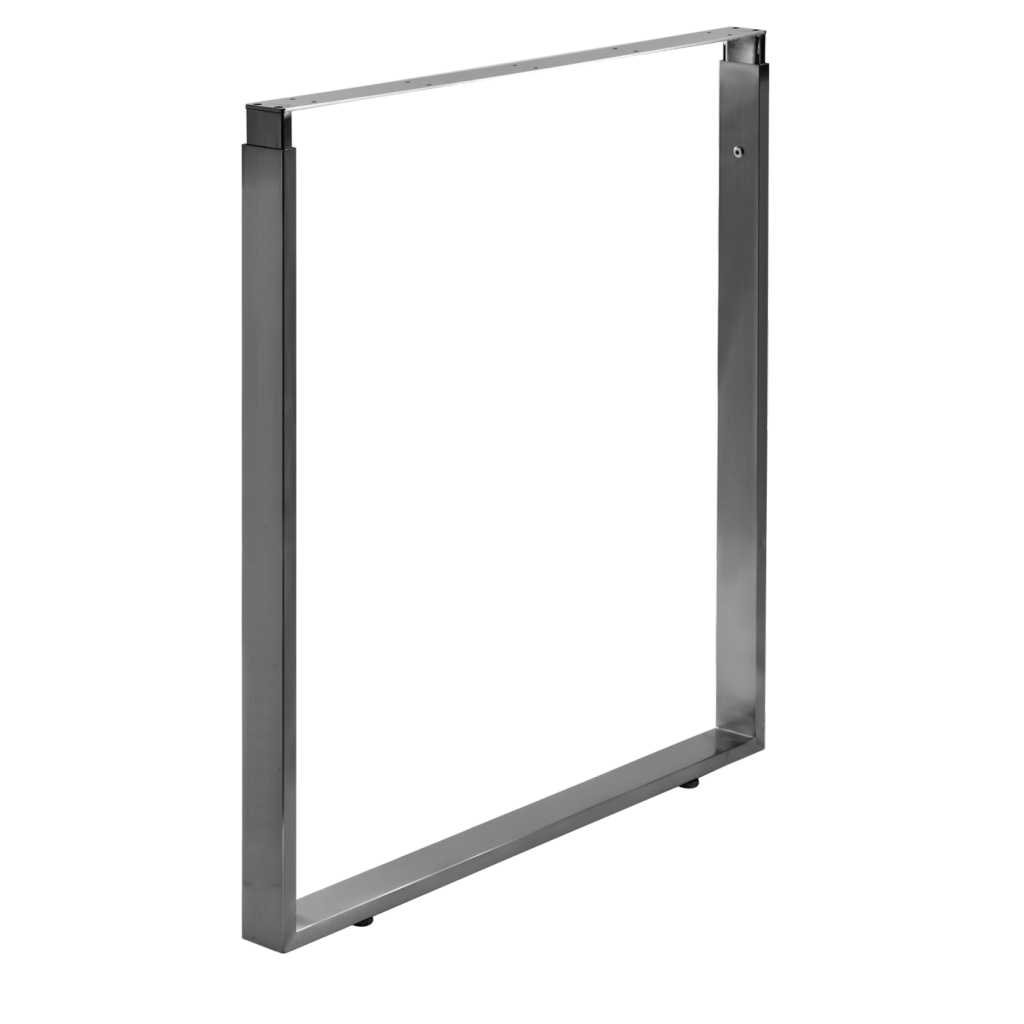 Pied cadre télescopique 900mm chrome hauteur réglable