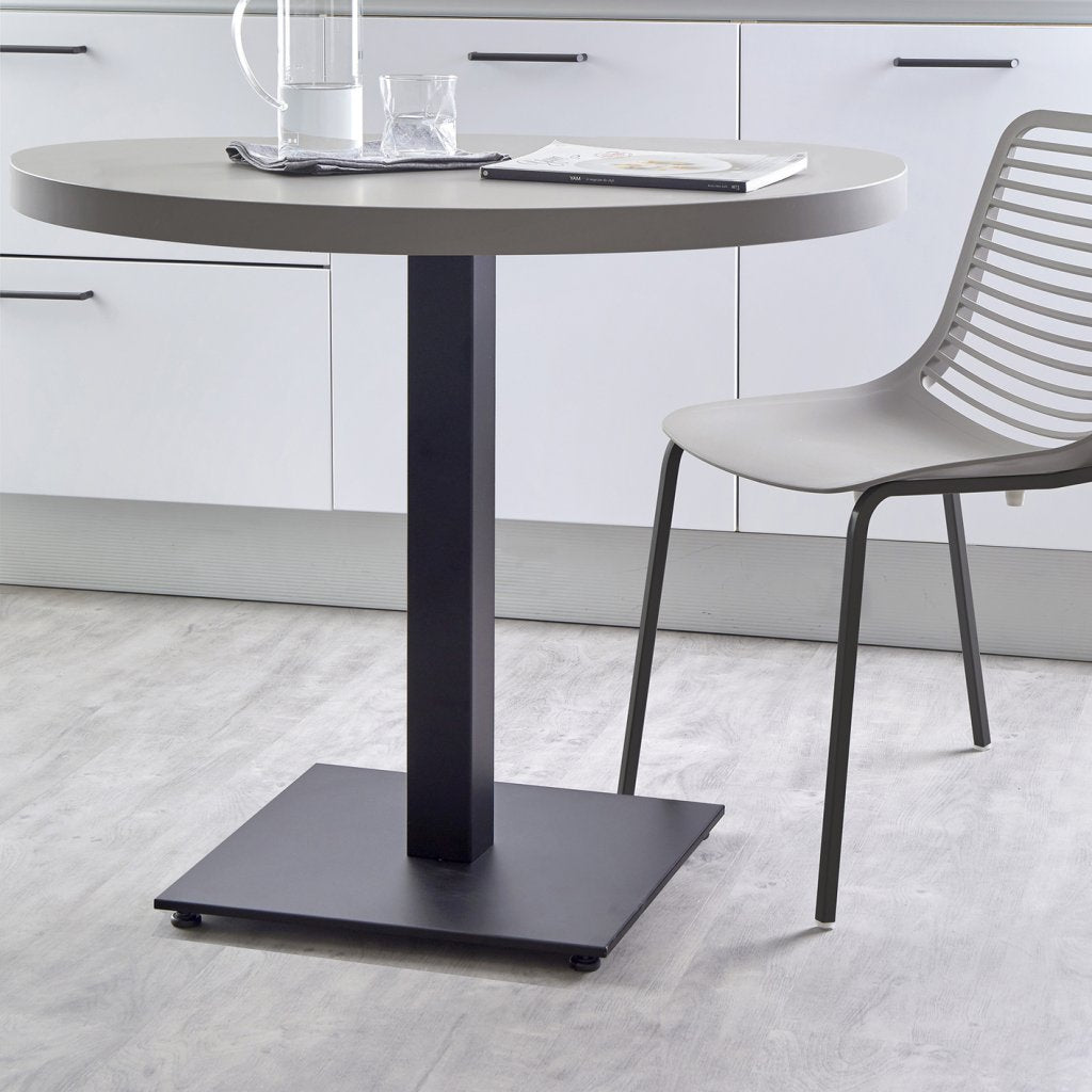 Pied central carré D53N - mise en situation