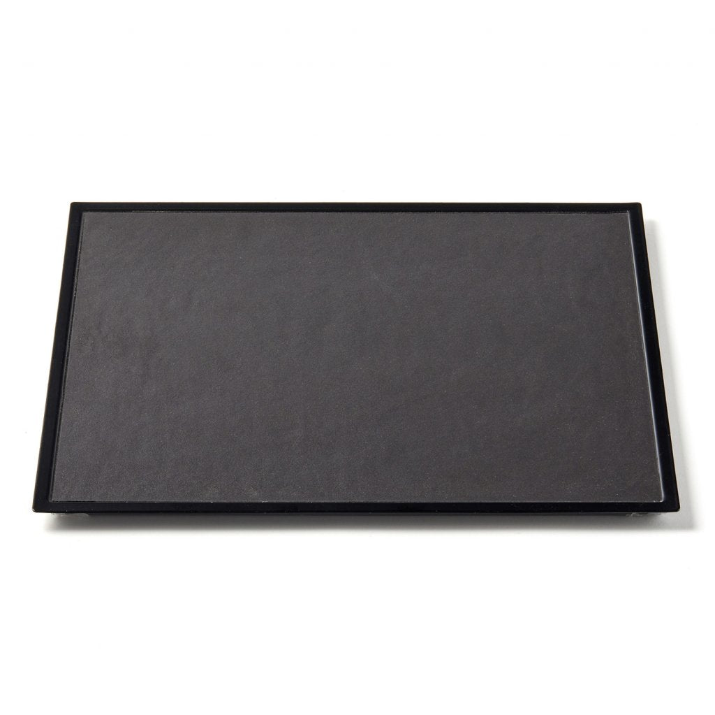 Planche à découper-Cadre noir ép.11mm-Plaque de DEKTON Noir 472x372mm-A encastrer