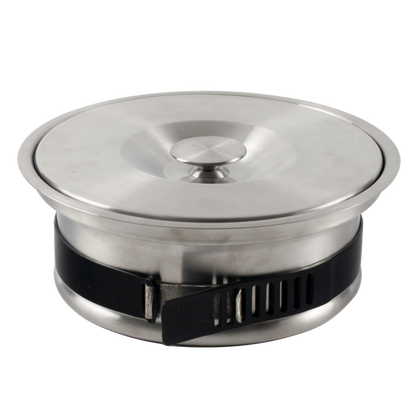 Vide-déchets en inox version sac de 30L (non fourni) - diamètre 250mm