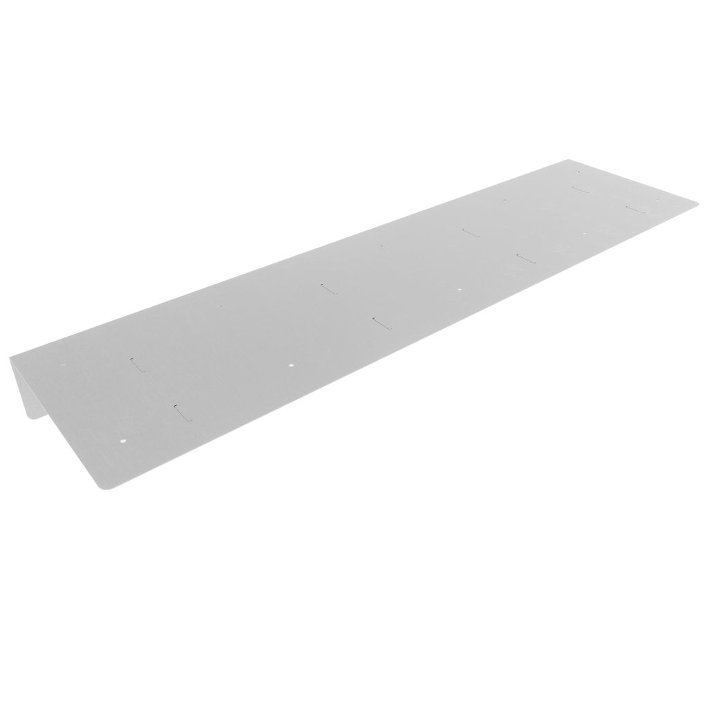 Prolongateur de plan de travail et de snack 'PLAK' - 950x250mm - Finition inox brossé AISI 304