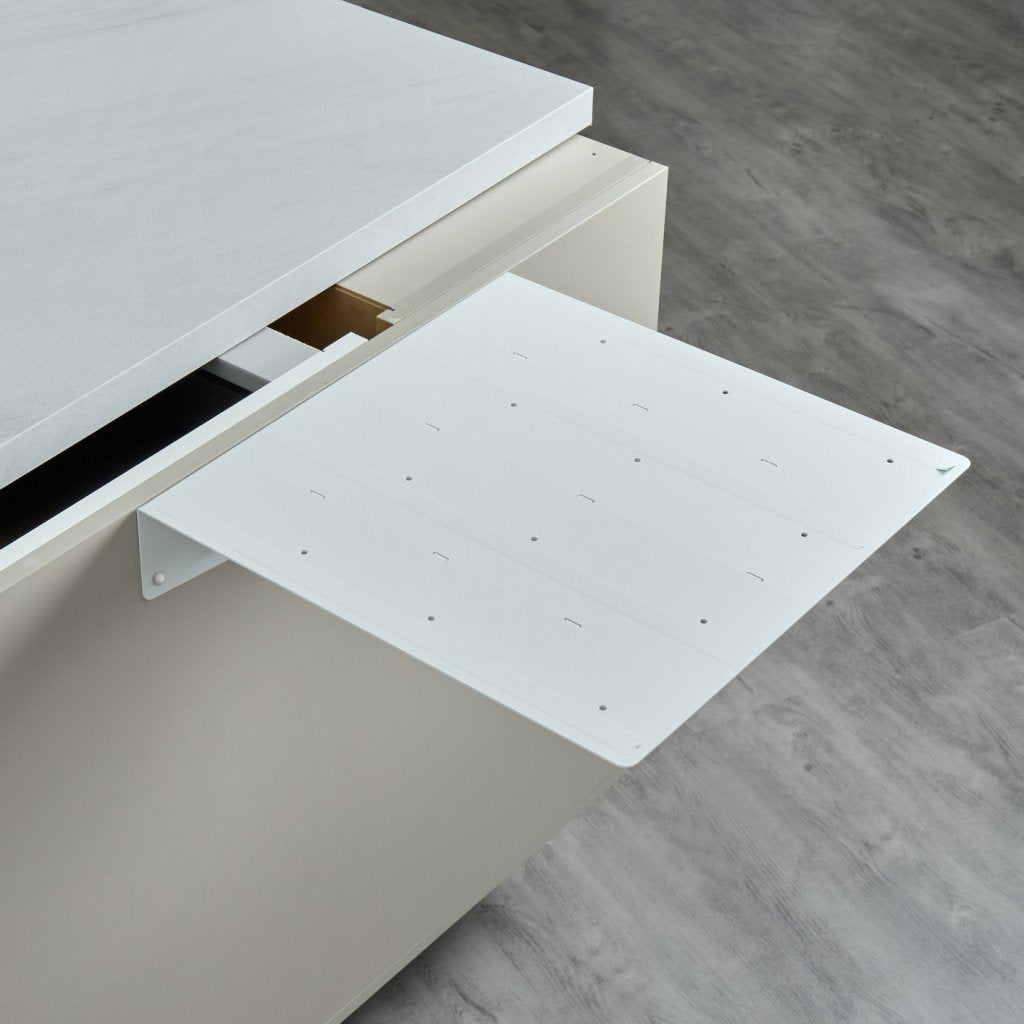 Prolongateur PLAK 450 x 450 mm blanc mat