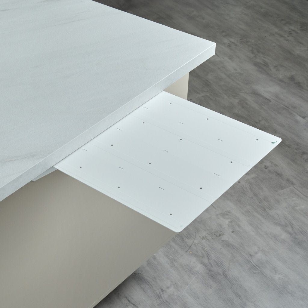 Prolongateur PLAK 450 x 450 mm blanc mat