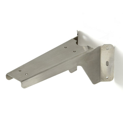 Renfort d'angle PLAK-A court 234 mm inox brossé