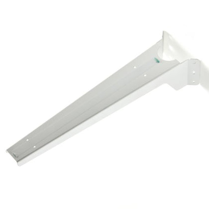 Renfort d'angle PLAK-A long 474 mm blanc mat