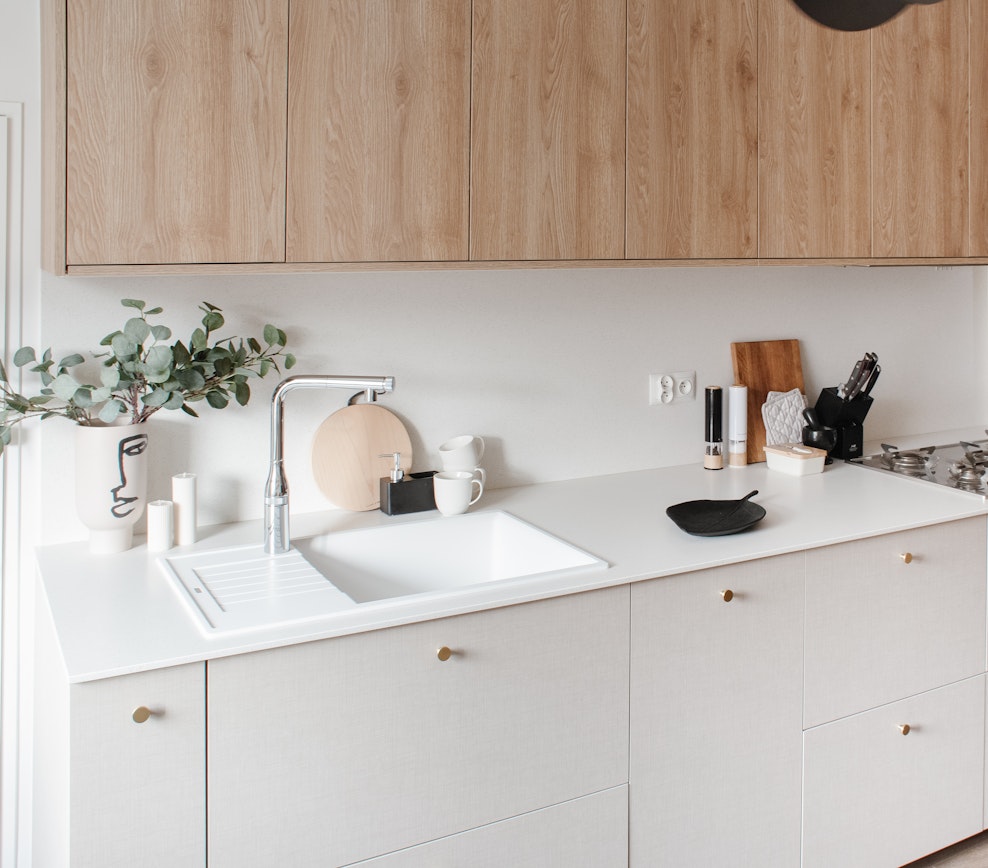 Revêtement de sol et mural en Silestone Blanco Maple 14 (en m²)