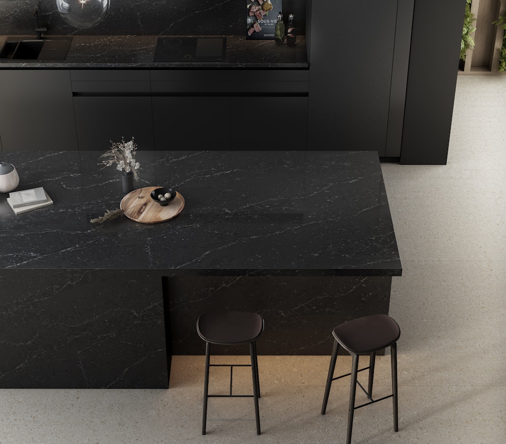 Revêtement de sol et mural en Silestone Romantic Ash (en m²)