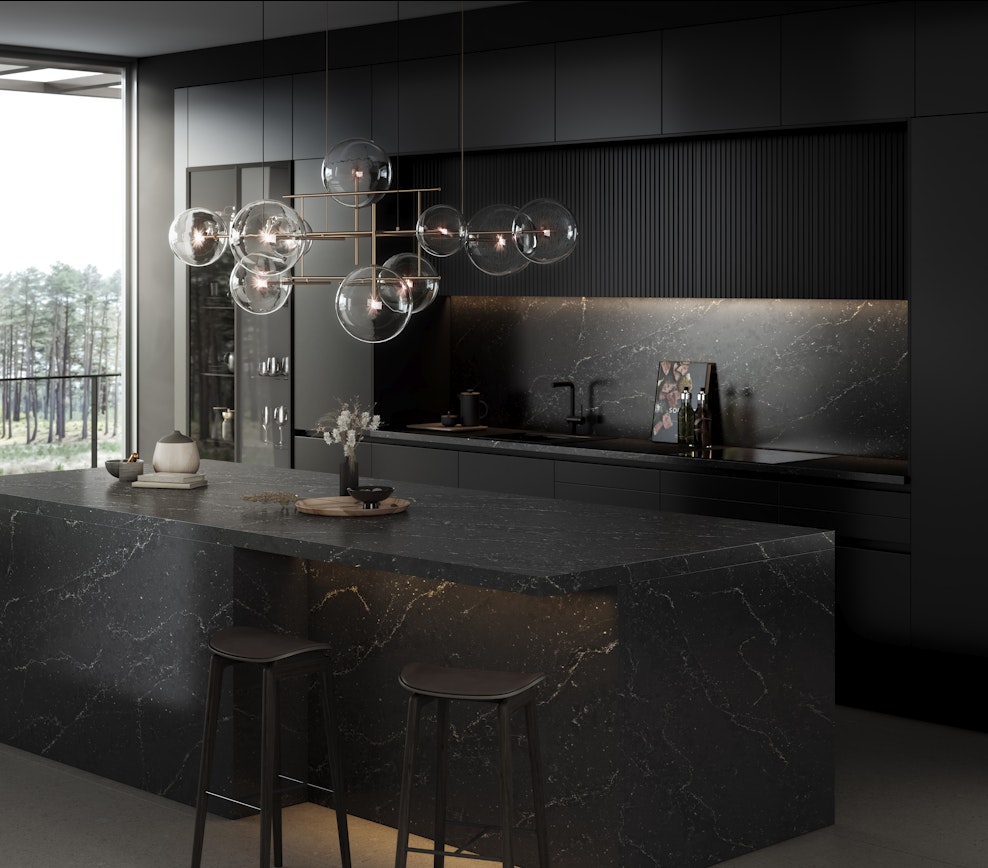 Revêtement de sol et mural en Silestone Romantic Ash (en m²)